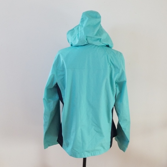 i 5 Women's Hoodie Zip Two Tone Windbreaker - Picture 3 of 10